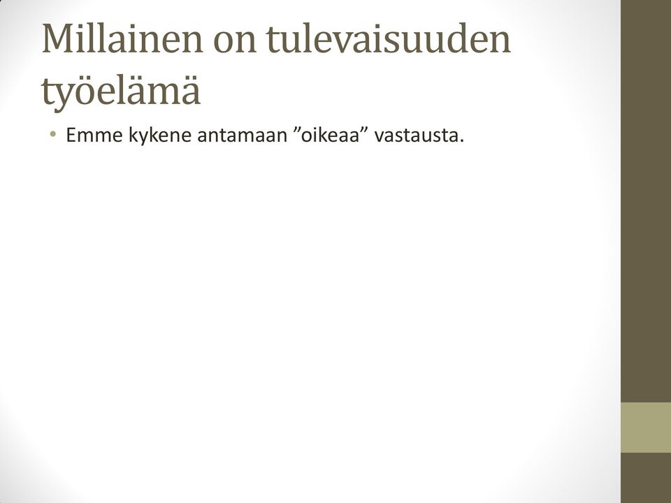 työelämä Emme