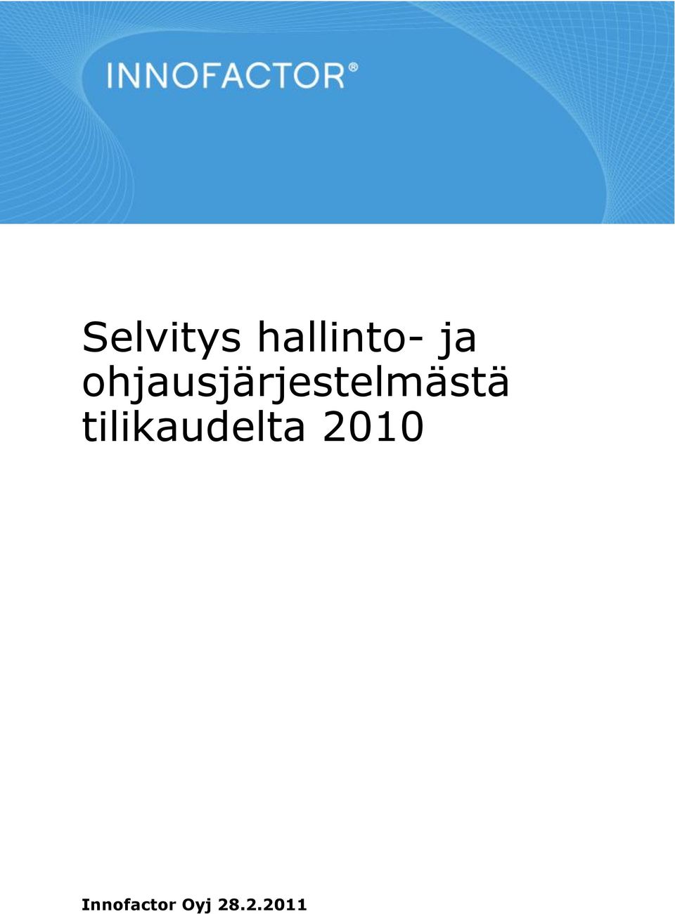 tilikaudelta 2010