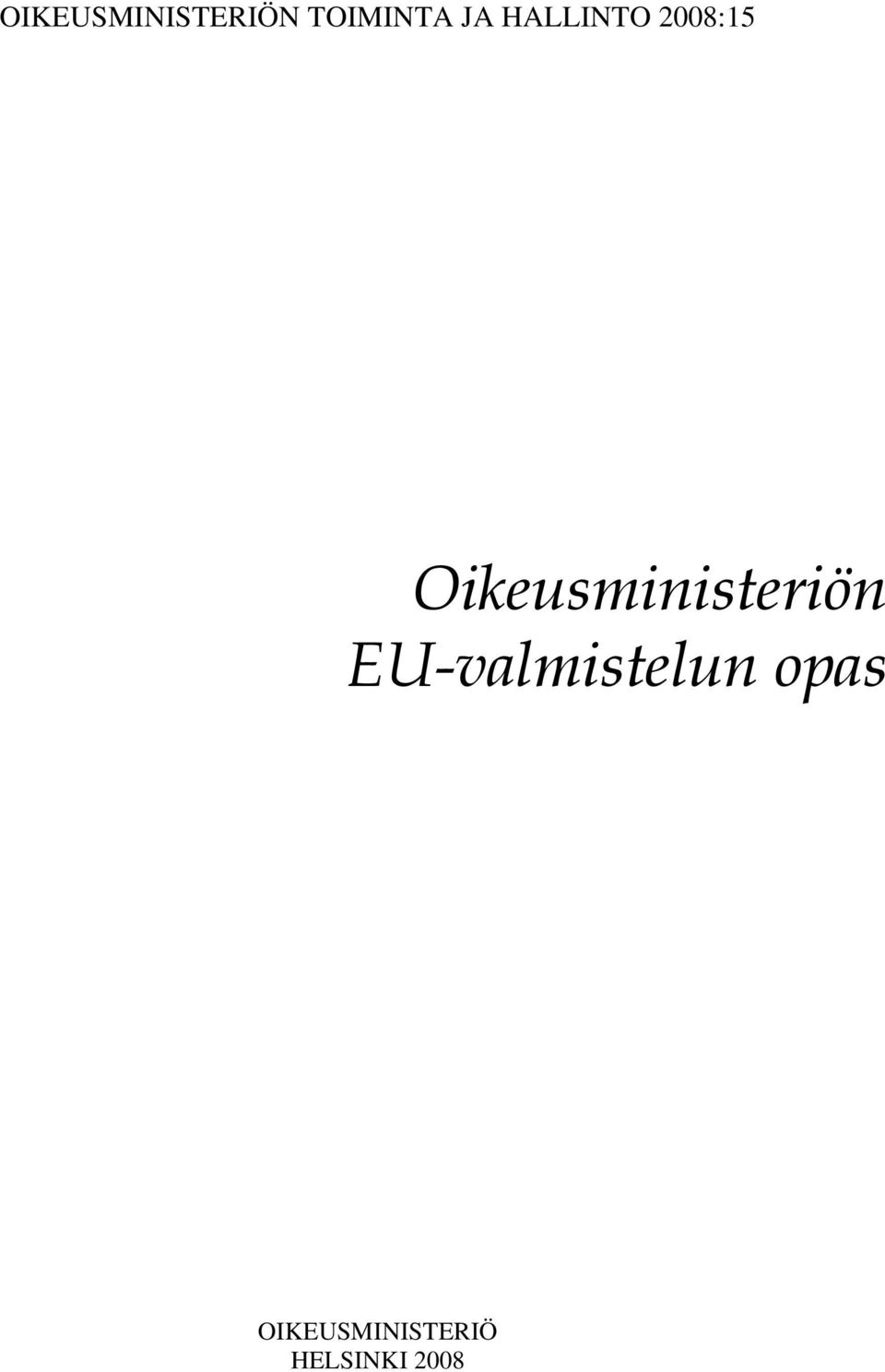 Oikeusministeriön