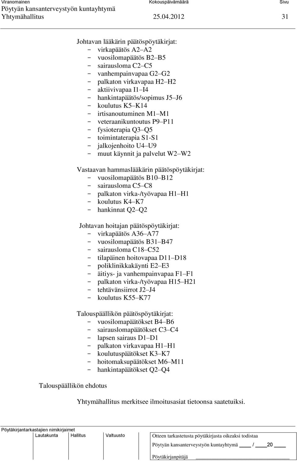 koulutus K5 K14 irtisanoutuminen M1 M1 veteraanikuntoutus P9 P11 fysioterapia Q3 Q5 toimintaterapia S1-S1 jalkojenhoito U4 U9 muut käynnit ja palvelut W2 W2 Vastaavan hammaslääkärin