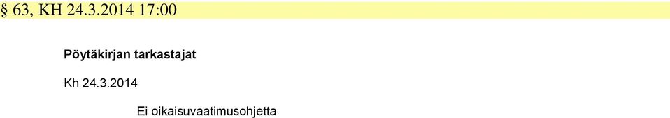 tarkastajat Kh 24.3.