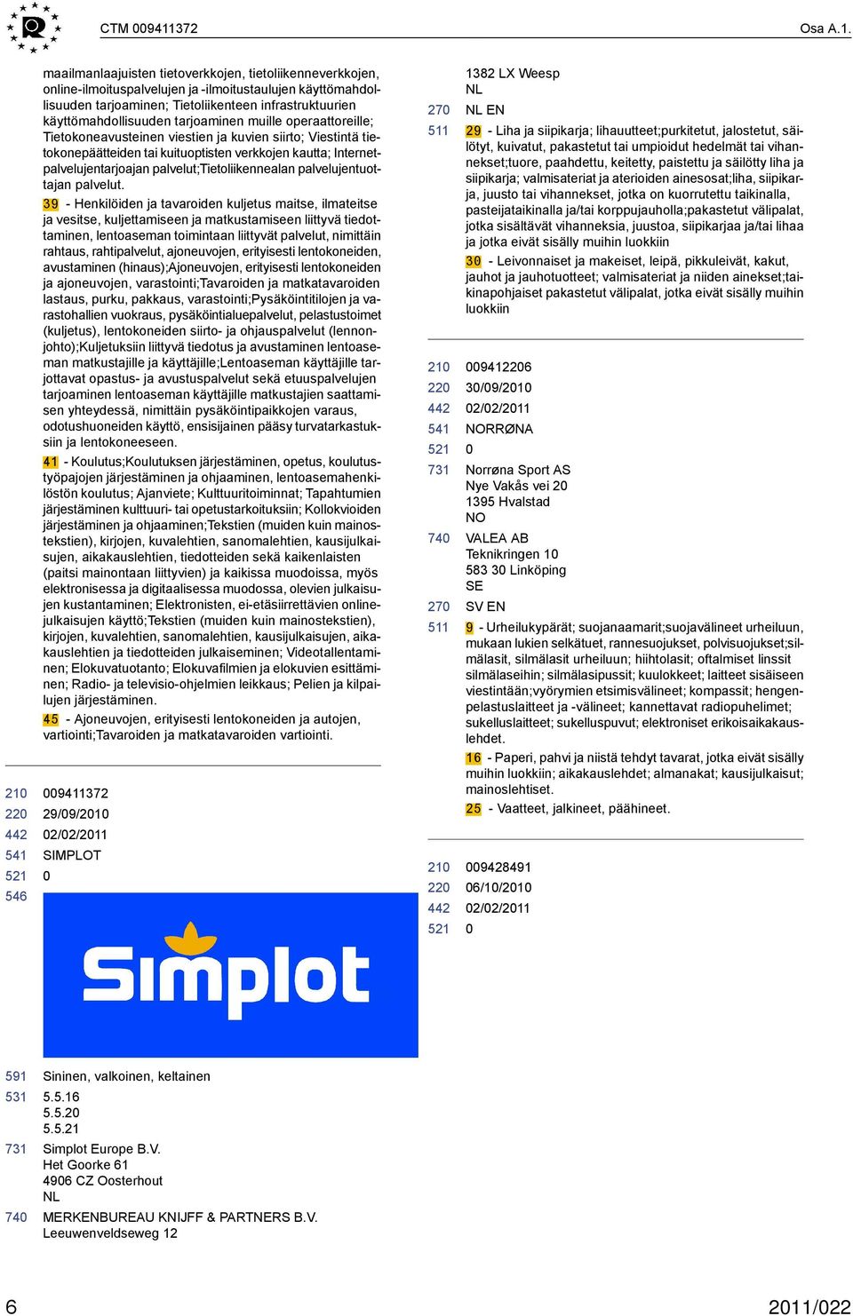 22 546 maailmanlaajuisten tietoverkkojen, tietoliikenneverkkojen, online-ilmoituspalvelujen ja -ilmoitustaulujen käyttömahdollisuuden tarjoaminen; Tietoliikenteen infrastruktuurien