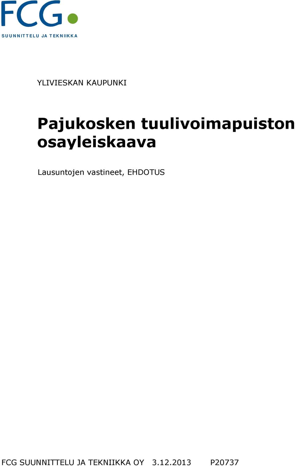 tuulivoimapuiston osayleiskaava