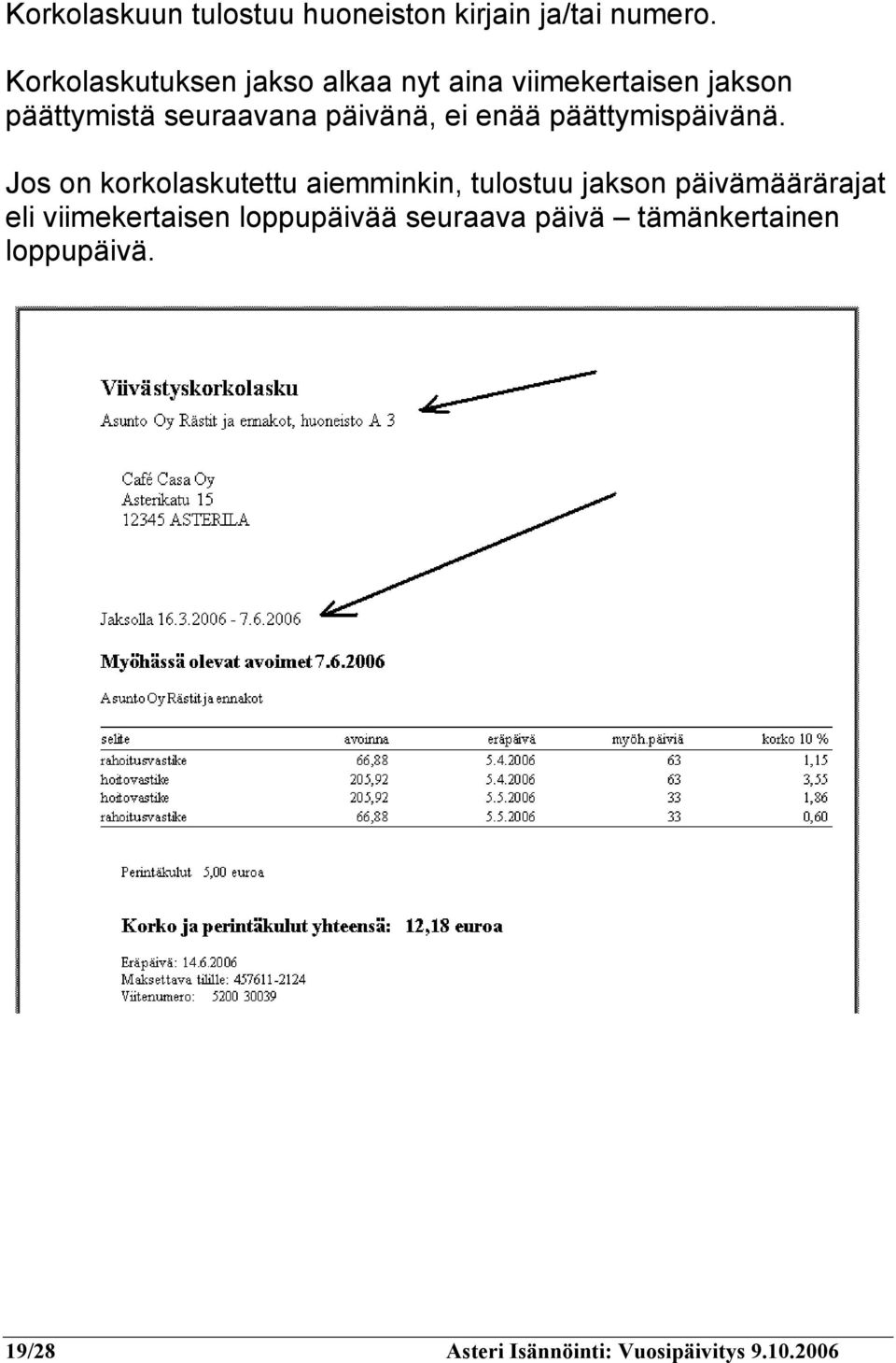 päivänä, ei enää päättymispäivänä.