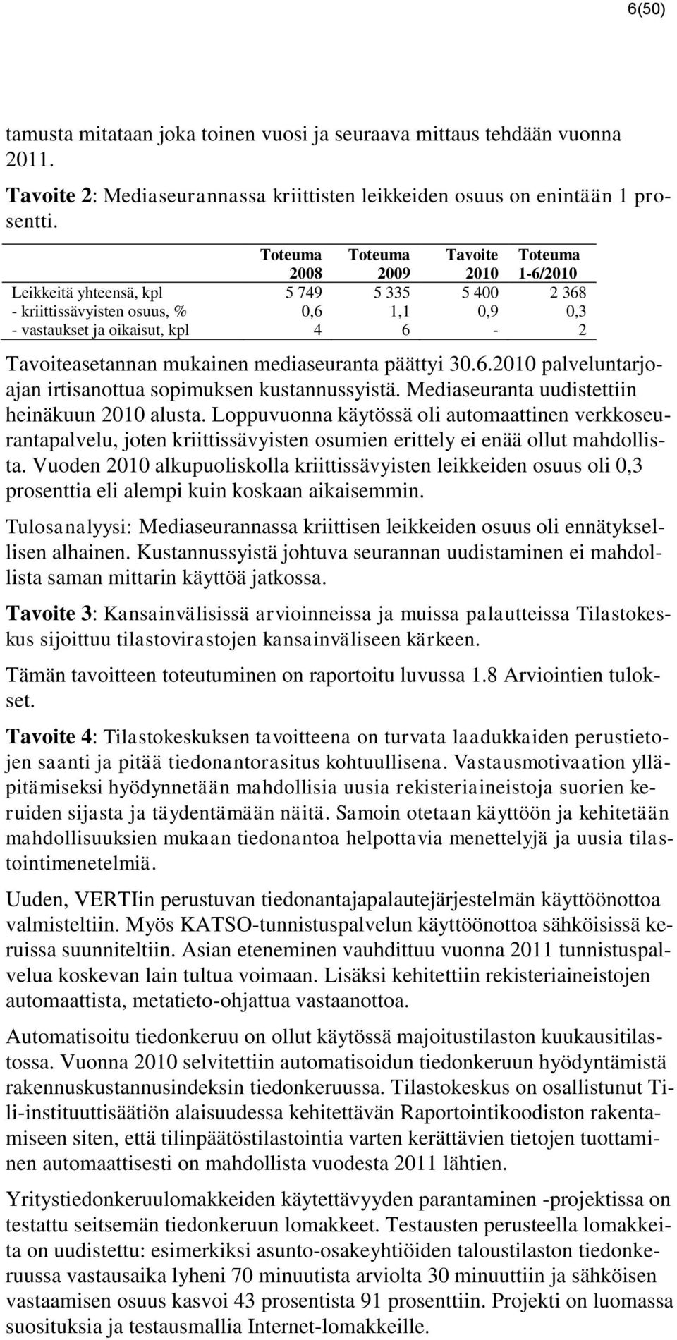 30.6. palveluntarjoajan irtisanottua sopimuksen kustannussyistä. Mediaseuranta uudistettiin heinäkuun alusta.