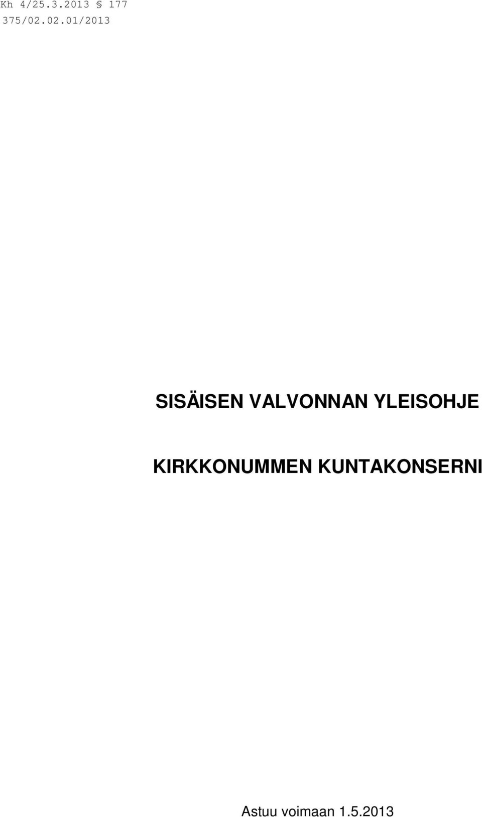 KIRKKONUMMEN