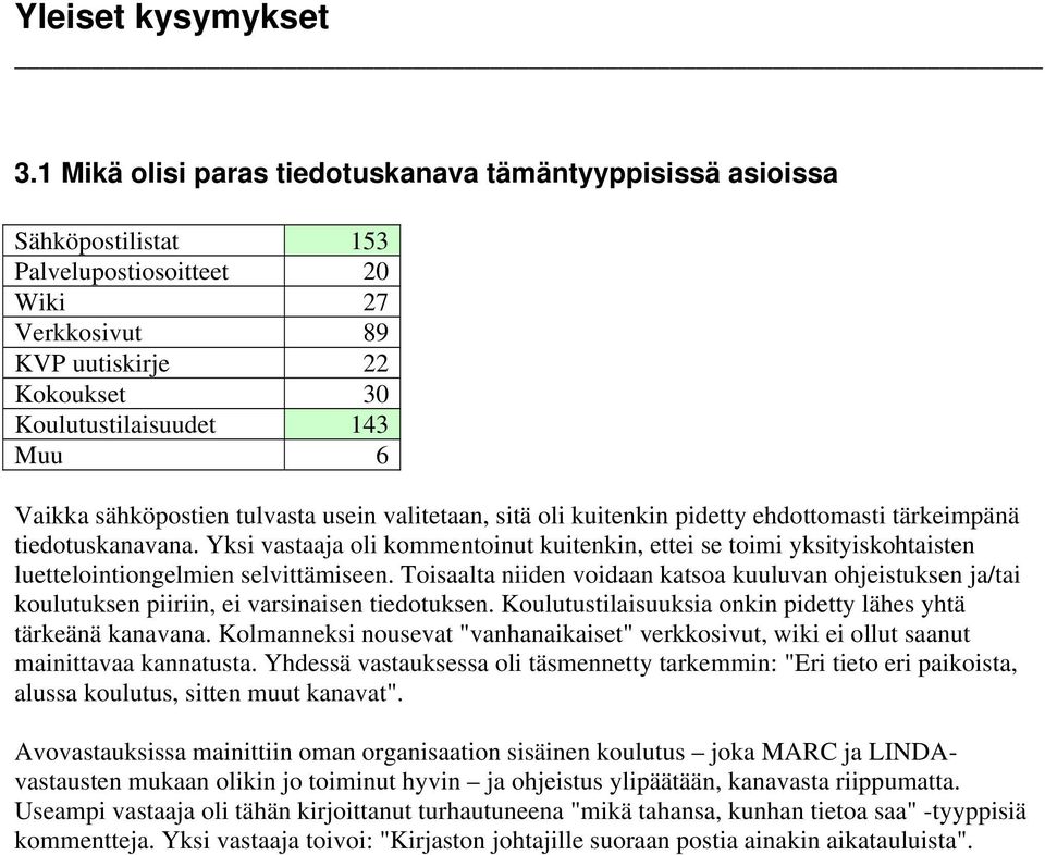 sähköpostien tulvasta usein valitetaan, sitä oli kuitenkin pidetty ehdottomasti tärkeimpänä tiedotuskanavana.