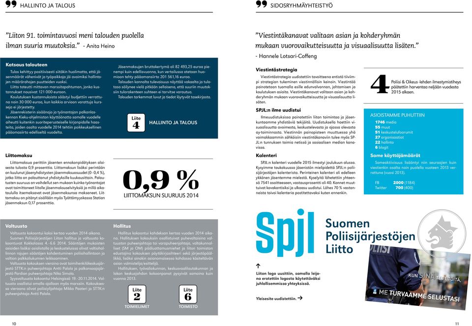 Liitto toteutti mittavan marssitapahtuman, jonka kustannukset nousivat 11 000 euroon.