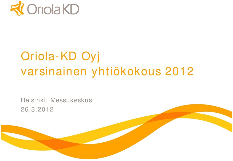 yhtiökokous 2012