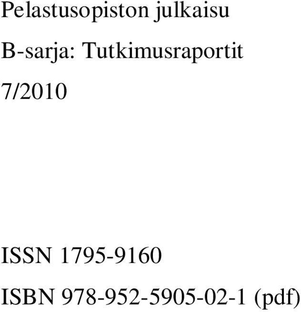 7/2010 ISSN 1795-9160