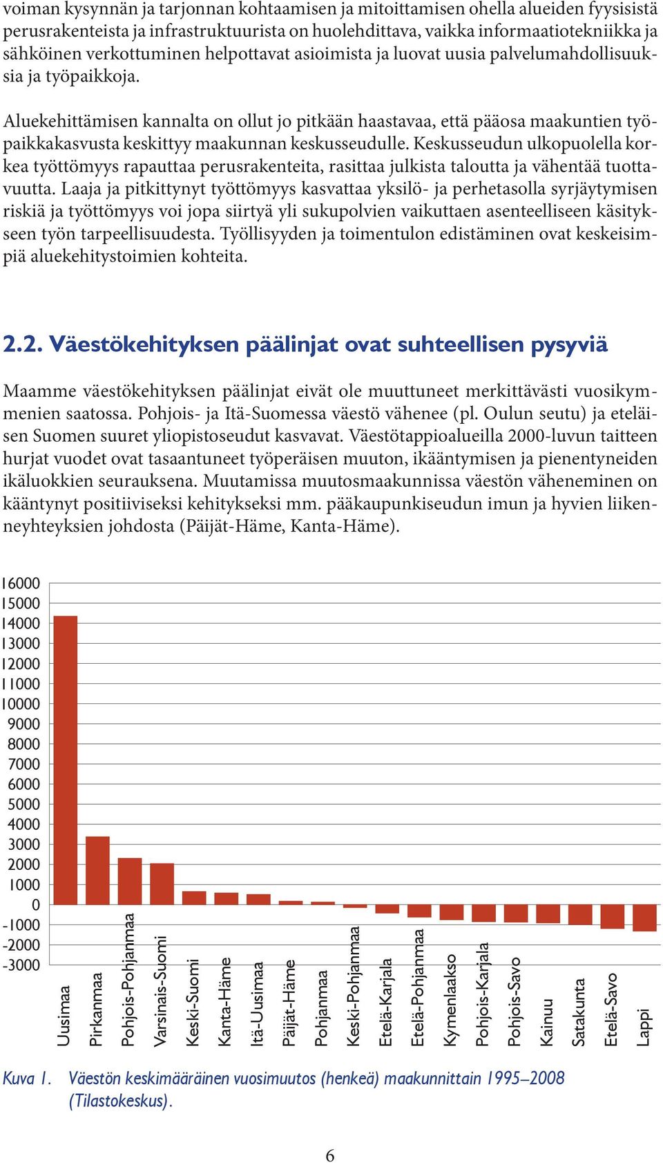 Aluekehittämisen kannalta on ollut jo pitkään haastavaa, että pääosa maakuntien työpaikkakasvusta keskittyy maakunnan keskusseudulle.