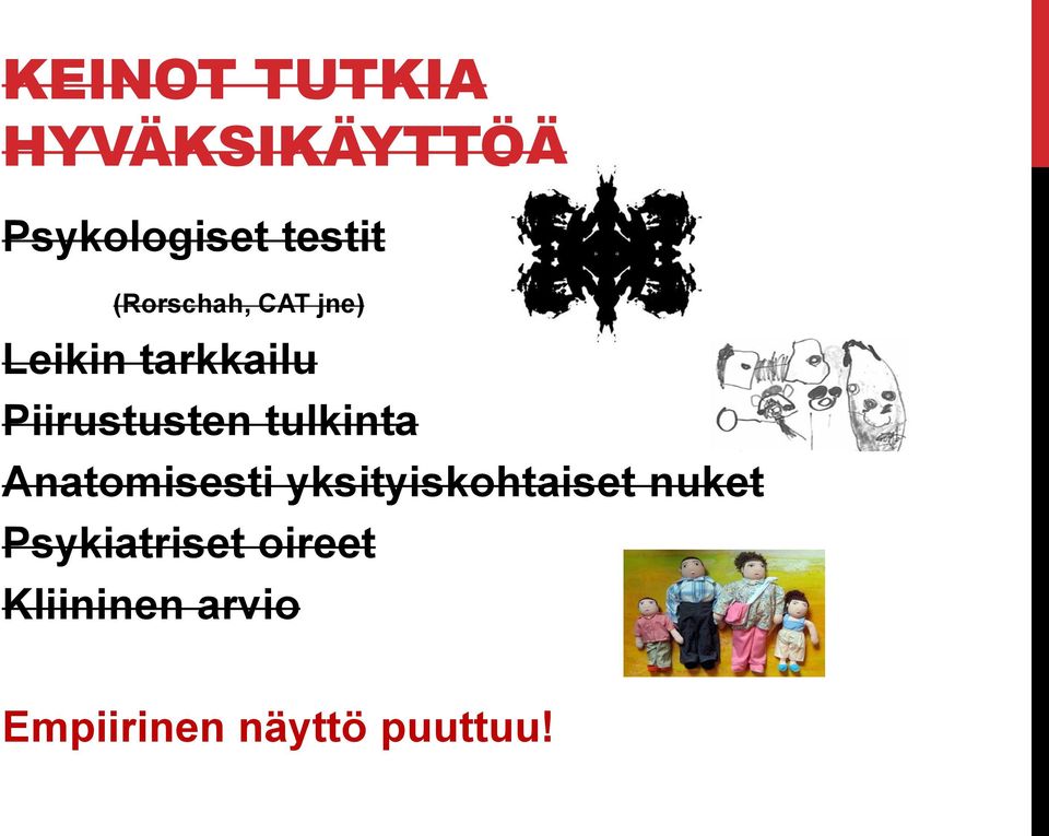 tulkinta Anatomisesti yksityiskohtaiset nuket