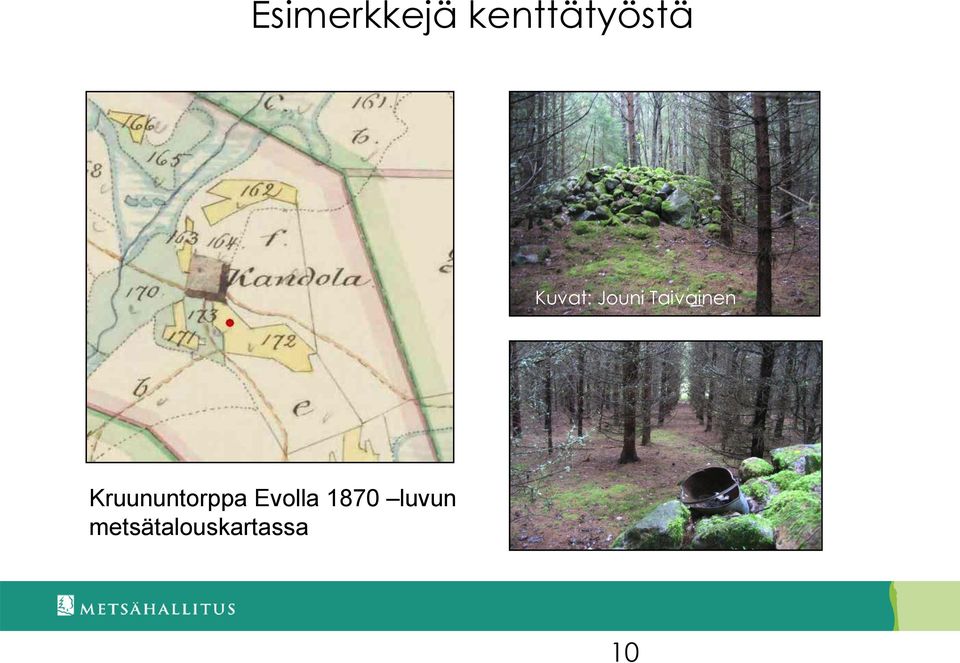 Kruununtorppa Evolla 1870