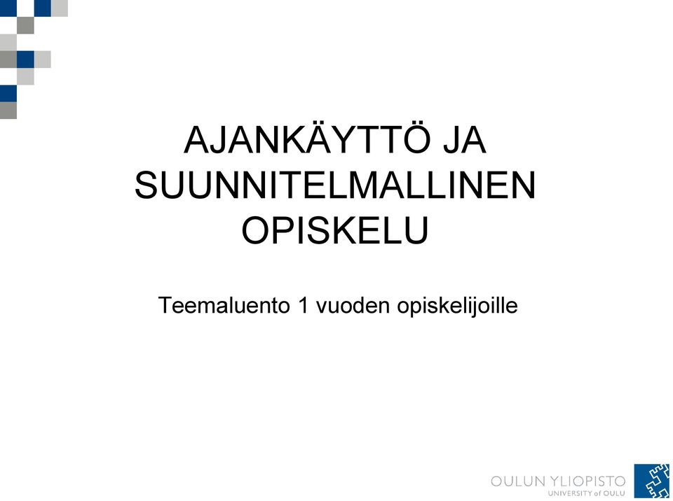 OPISKELU