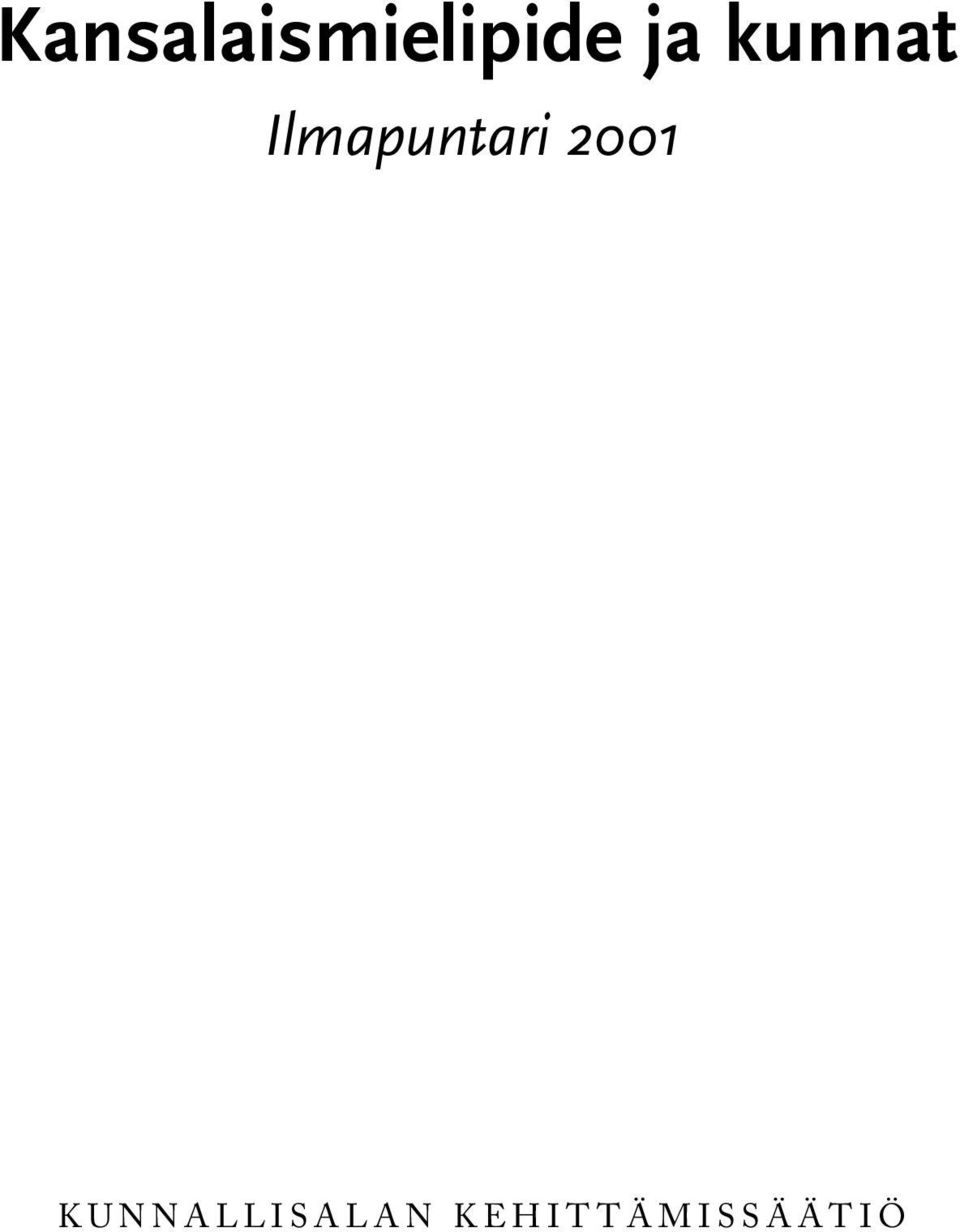 Ilmapuntari 2001