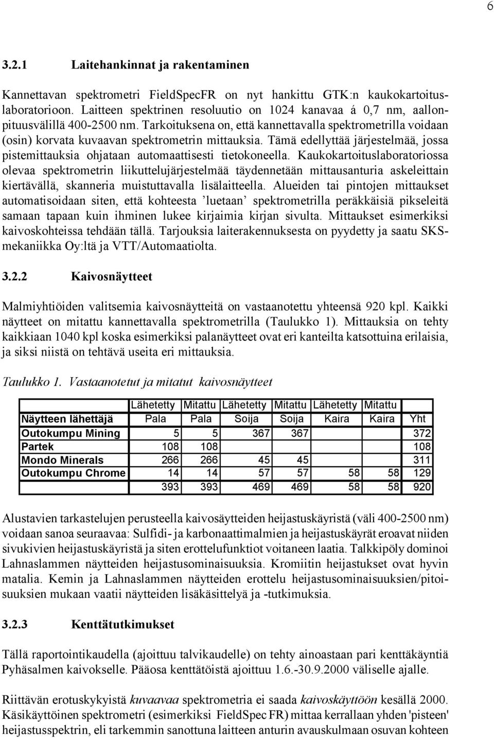 Tämä edellyttää järjestelmää, jossa pistemittauksia ohjataan automaattisesti tietokoneella.