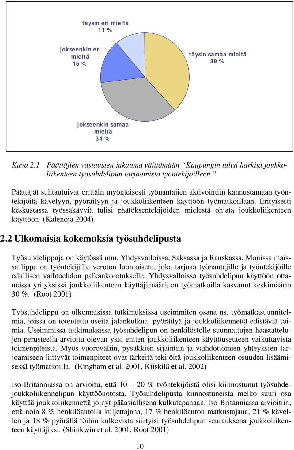 Päättäjät suhtautuivat erittäin myönteisesti työnantajien aktivointiin kannustamaan työntekijöitä kävelyyn, pyöräilyyn ja joukkoliikenteen käyttöön työmatkoillaan.