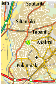 Sama ongelma (Route Map), mutta kartassa huono käli: www.neste.fi Tällä kartalla on vaikea löytää perille.
