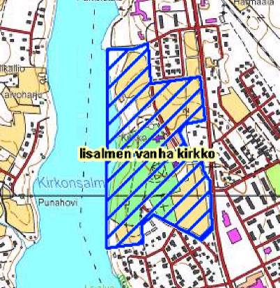 MITÄ ON SUUNNITTEILLA? Lähtökohtana on laatia ennestään kaavoittamattomalle Kustaa Aadolfin kirkon lähialueelle asemakaava.