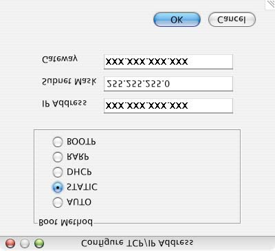 Verkkokäyttäjät 2 BRAdmin Light -apuohjelma (Mac OS X) BRAdmin Light -apuohjelman avulla voidaan määrittää verkkoon kytkettyjä Brother-laitteita.