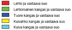 LUONNONHOITO Metsämaa ja kallioalueet Metsämaan kasvupaikat siulapanniemellä sekä Särkiniemen ja Veijarivuoren puistoissa.