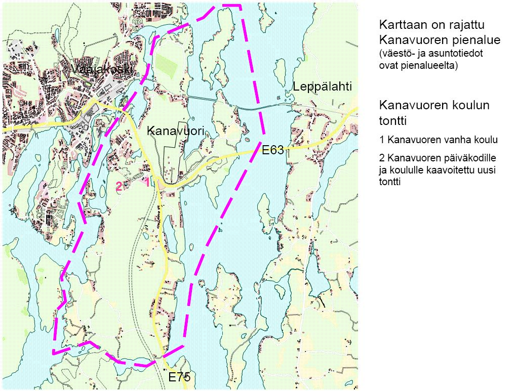 1.2.2010 ORi Katsaus Kanavuoren kaavoitustilanteeseen Kanavuoren sijainti Kanavuori sijoittuu Leppäveden ja Päijänteen väliin.