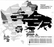 ihmisen vähittäistä liukumista pitkin suomalaisen sosiaaliturvan tarjoamaa vähittäistä alamäkeä, kunnes hän lopulta tilastoituu myös köyhäksi.