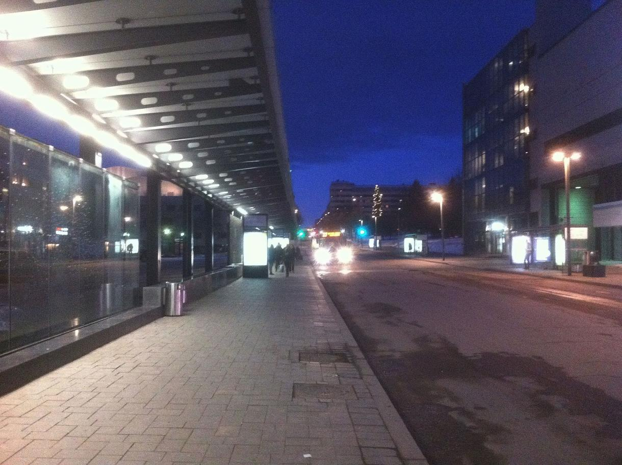 17 3.2 Turvallisuuden tunne vaihtopaikalla Solmu-projektin 1.