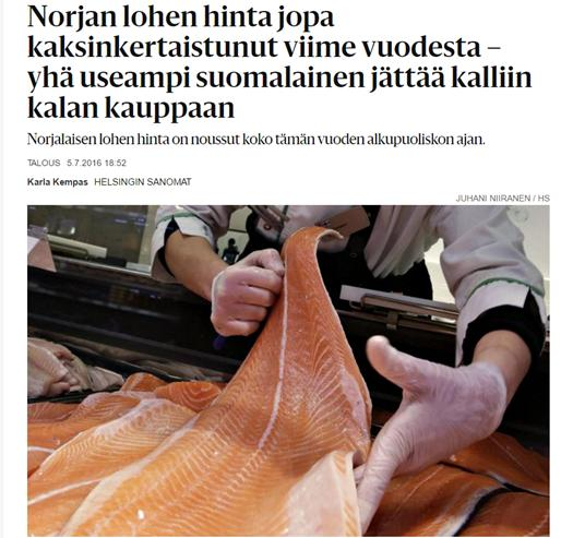 Kysyntä maailmalla kasvanut Chilessä myrkyllinen levä aiheuttanut