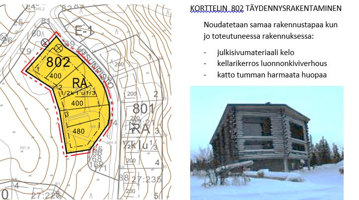 Mikäli sokkelin korkeus on yli puoli metriä maanpinnasta, tulee se verhoilla luonnonkivellä.