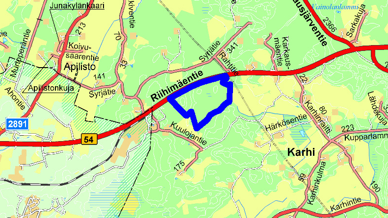 1 1 PERUS- JA TUNNISTETIEDOT 1.1 Tunnistetiedot Asemakaava koskee Hausjärven kunnan Lavinnon kylän tilaa 3:55 ja osia tiloista 6:18, 6:32 ja 6:45 sekä osia Karhin kylän tiloista 4:26 ja 4: 28.