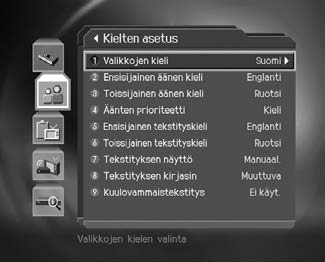 9. Järjestelmän asetukset 2. Avauskoodin vaihtaminen Voit muuttaa nykyistä avauskoodia. 1. Valitse Muuta Avauskoodia 2. Syötä Uusi Salasana NUMEROPAINIKKEILLA(0-9), valitse OK ja paina OK 3.