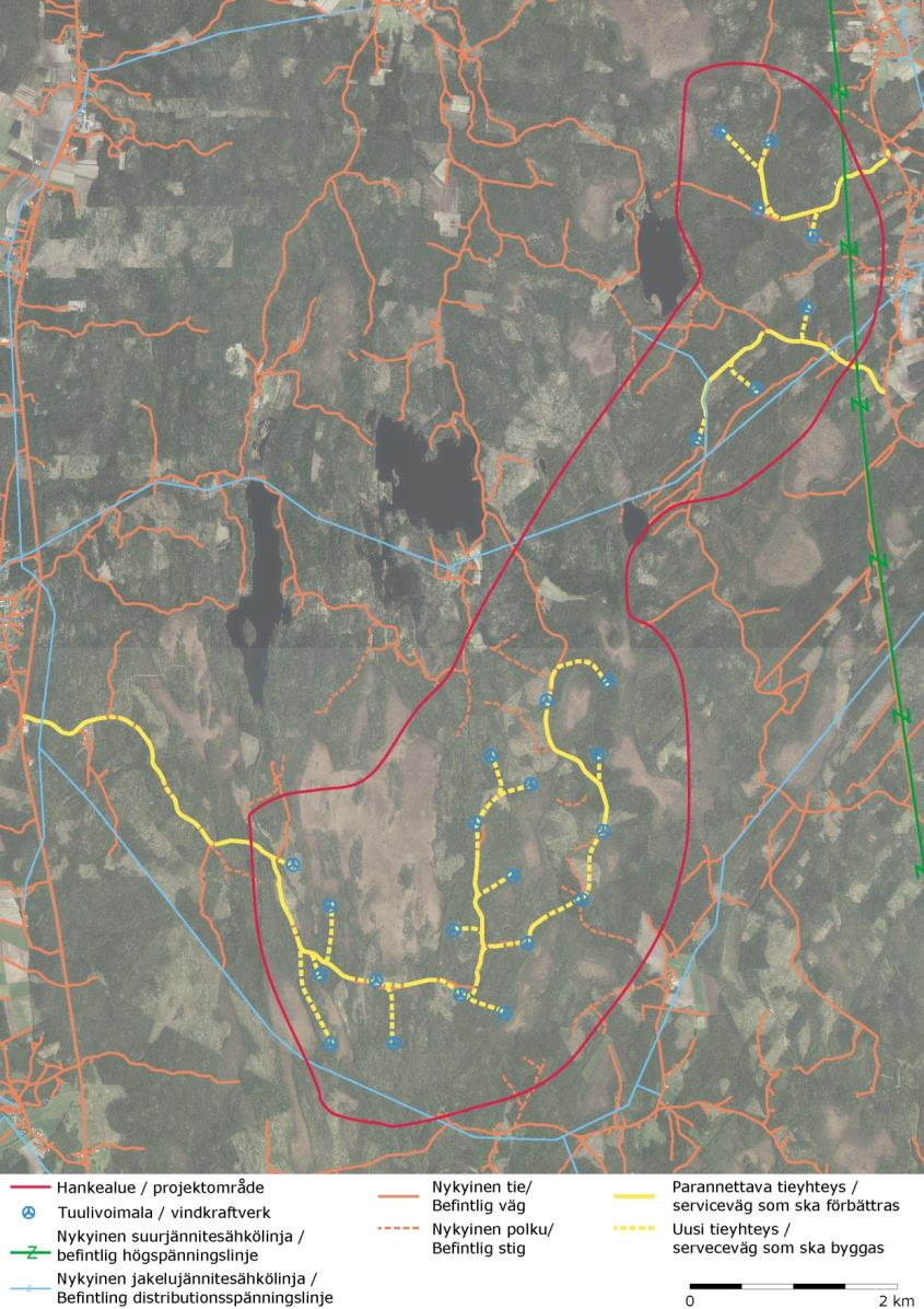 FCG SUUNNITTELU JA TEKNIIKKA OY Mikonkeitaan tuulivoimapuisto 182 Kuva 11.