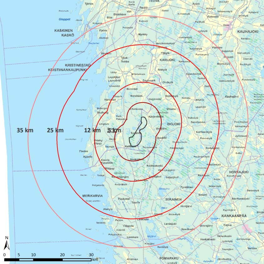 FCG SUUNNITTELU JA TEKNIIKKA OY Mikonkeitaan tuulivoimapuisto 211 11.3.3 Nykytila Kuva 11.16.