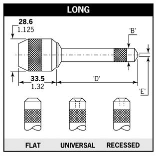 Nose Assemblies Selecting a Nose Jaw List the name, size and material of the fastener to be placed.