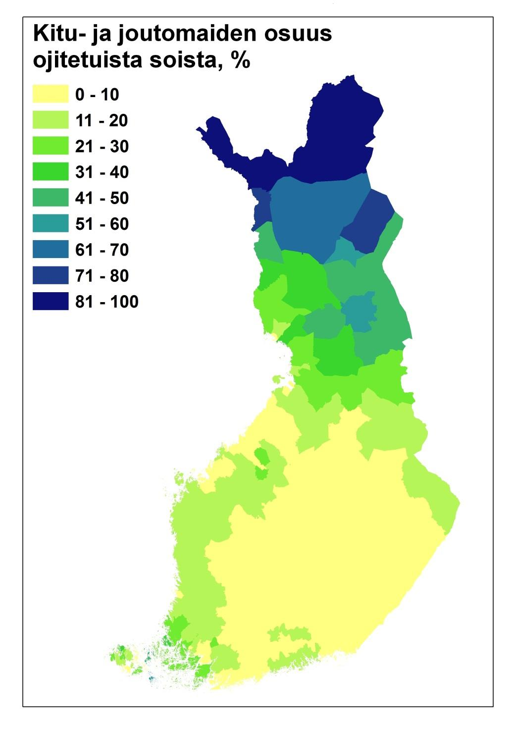 Heikkotuottoiset ojitetut suot Voitaisiinko näitä soita ennallistamalla saavuttaa merkittäviä monimuotoisuusja ilmastohyötyjä? Suojelu on toistaiseksi painottunut karuihin avosoihin.