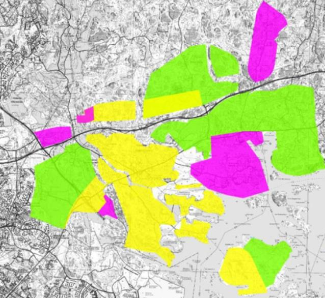 Yleiskaavoituksen hulevesisuunnittelun erityispiirteitä 9 Yleiskaavojen toteutumisen ajallinen jänne voi olla hyvin pitkä Välivaiheiden määrittely ja niihin varautuminen lopullisen tilanteen lisäksi