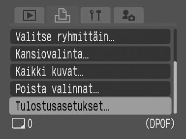 Tulostustyylin valitseminen Kun olet määrittänyt tulostustavan, valitse tulostettavat kuvat. Valittavissa ovat alla mainitut tulostusasetukset. *Oletusasetus Normaali* Tulostaa yhden kuvan sivulle.