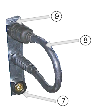 Bruksanvisning Blueweld 272 PRESENTATION Frontpanel: 1. Voltmätare och ampermätare (tilläggsutrustning) 2. Signallampa för värmeskydd 3. Signallampa som visar om en fas saknas 4.