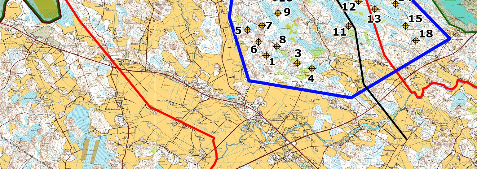 Yhtenä vaihtoehtona tuulivoimapuiston liittämiseksi valtakunnalliseen sähköverkkoon oli uusi rakennettava 110 kv ilmajohto.