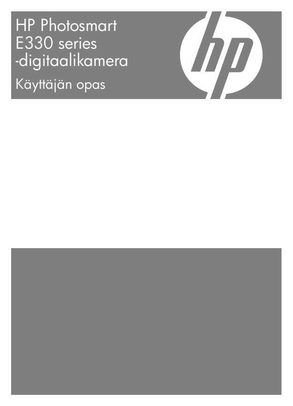 Voit lukea suosituksia käyttäjän oppaista, teknisistä ohjeista tai asennusohjeista tuotteelle HP PHOTOSMART E330.