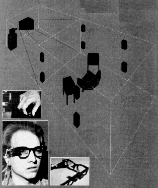 Historiaa: MIT:n mediahuone 1970-luvun puolivälistä tutkimusryhmä Architecture Machine Group, MIT:n Media Laboratory, johtajana Richard Bolt Tavoite: luonnollinen keskustelu Käytettynä