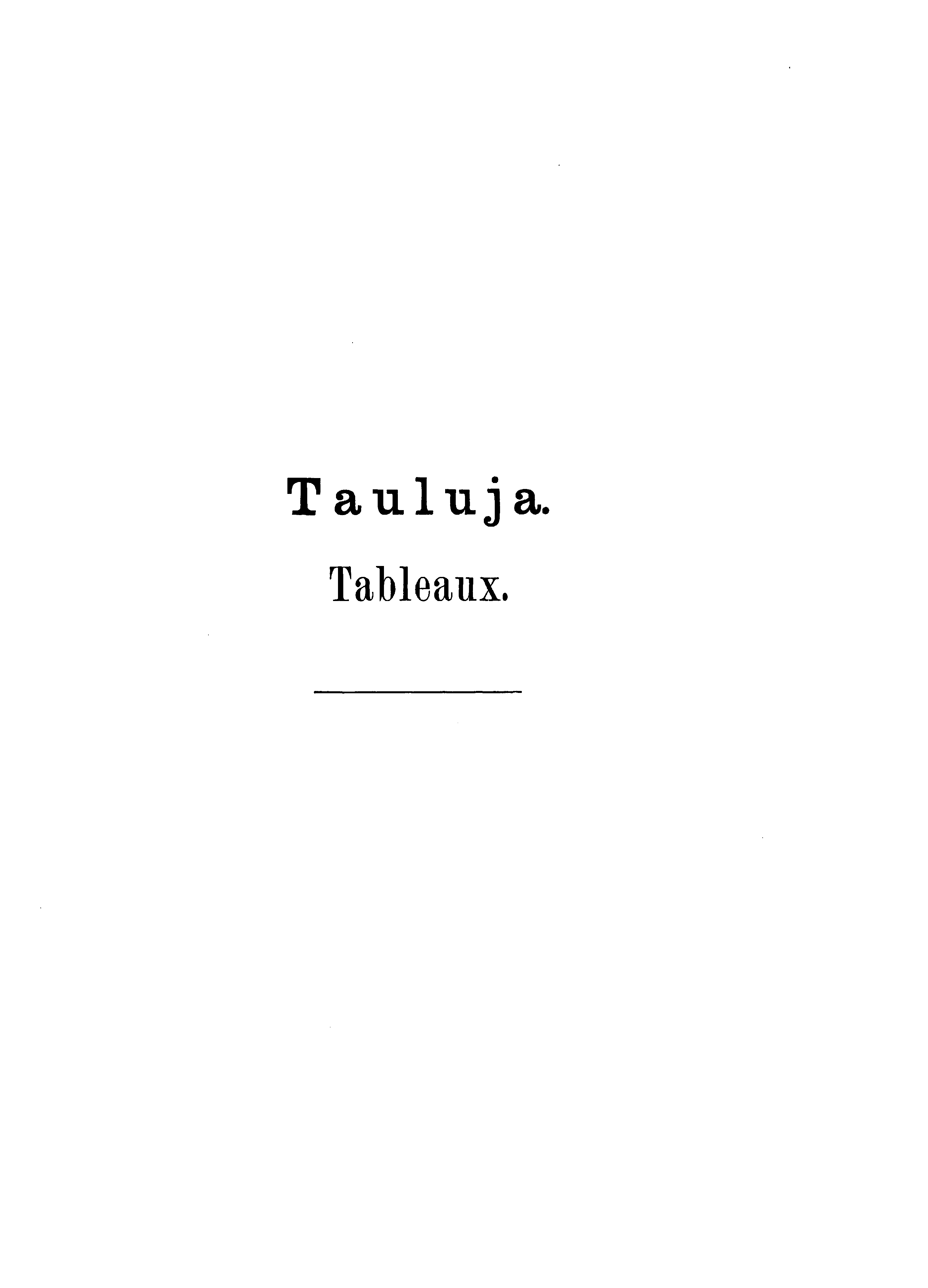 Tauluja.