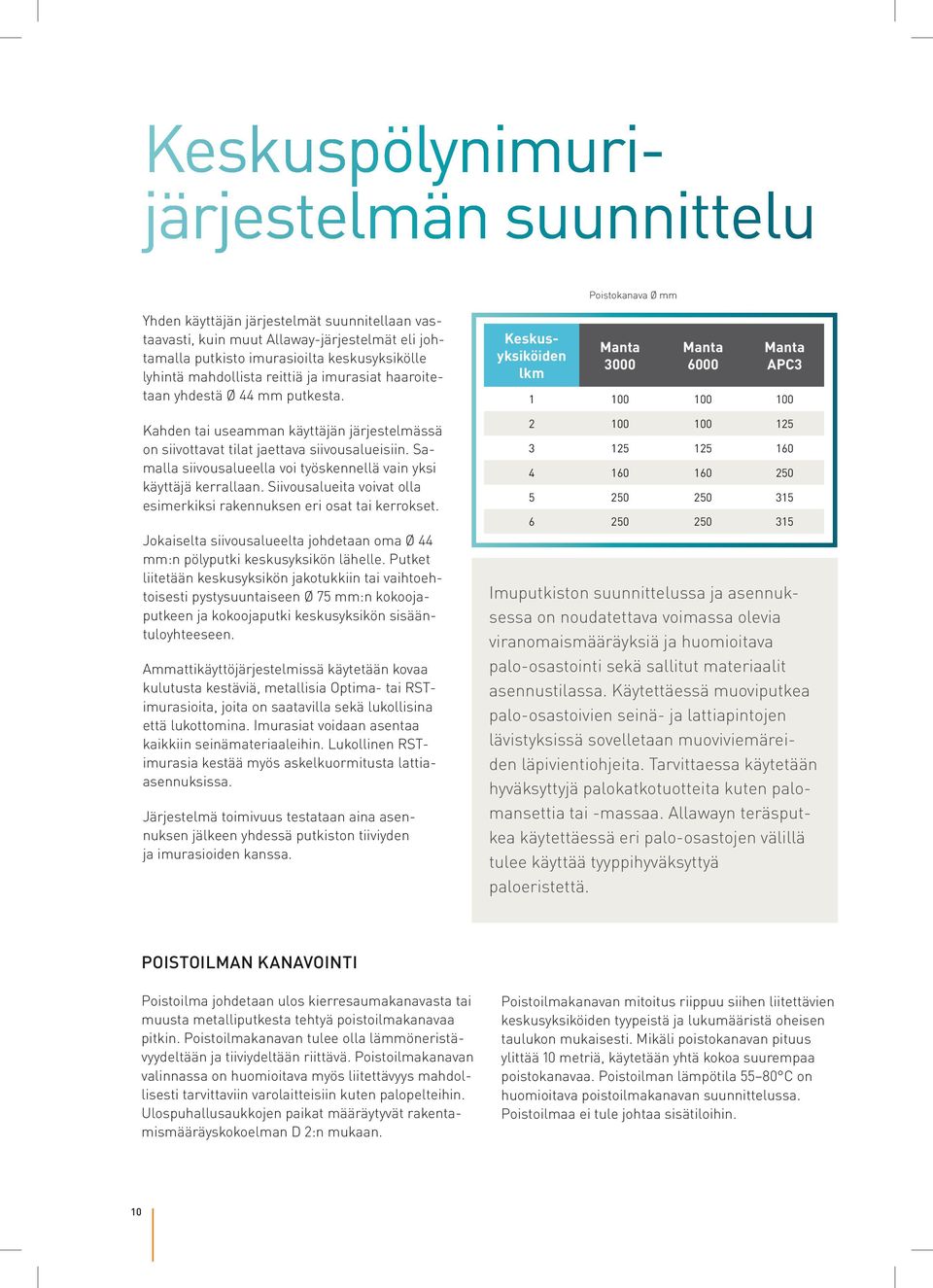 Samalla siivousalueella voi työskennellä vain yksi käyttäjä kerrallaan. Siivousalueita voivat olla esimerkiksi rakennuksen eri osat tai kerrokset.