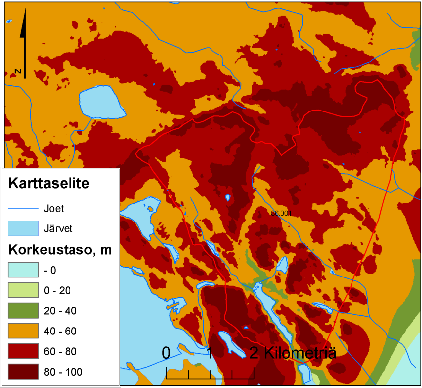 SYKE, Kaakkois-Suomen ELY-keskus; Maanmittauslaitos lupa nro 7/MML/10 SYKE, Kaakkois-Suomen ELY-keskus; Maanmittauslaitos lupa nro 7/MML/10; Affecto Finland Oy, Karttakeskus, Lupa L4659.