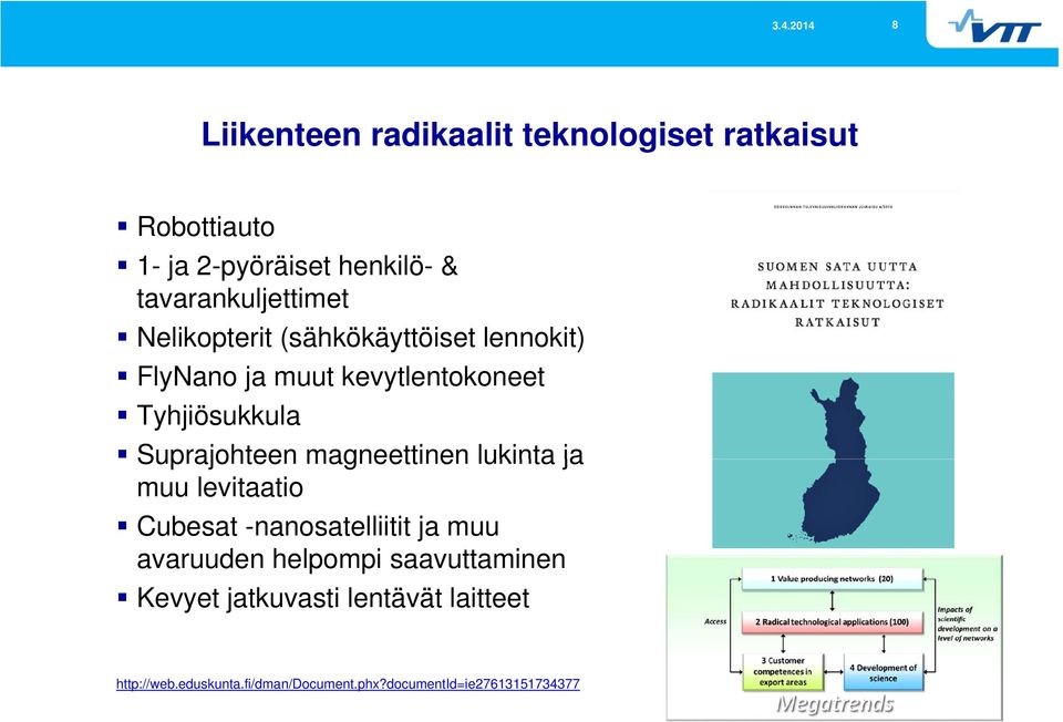 Tyhjiösukkula Suprajohteen magneettinen lukinta ja muu levitaatio Cubesat -nanosatelliitit ja muu