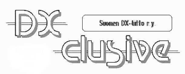 10.2.2009 Nro 3 994 Next issue stopdate and address for loggings and gossips: MONDAY, 22.2.2010 to: Jari Lehtinen, Saimaankatu 7 C 51, 15140 LAHTI web: http://clusive.sdxl.org email: jln@sdxl.