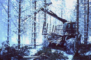 Nosturin ja ohjaamon ominaisuudet vaikuttavat kuormatilan kokoon. Korjuukoura vaatii korkeussuunnassa huomattavasti enemmän tilaa kuin tavallinen kuormatraktorin koura.