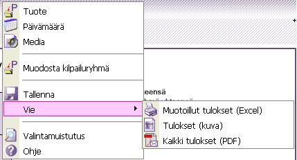 Mediastrategia: Havainnollistaa valitun tuoteryhmän mainospanostusten jakautumisen eri mediaryhmiin. Yhteenveto: Taulukkomuotoinen yhteenveto valitsemasi ryhmän panostuksista. 1.2.