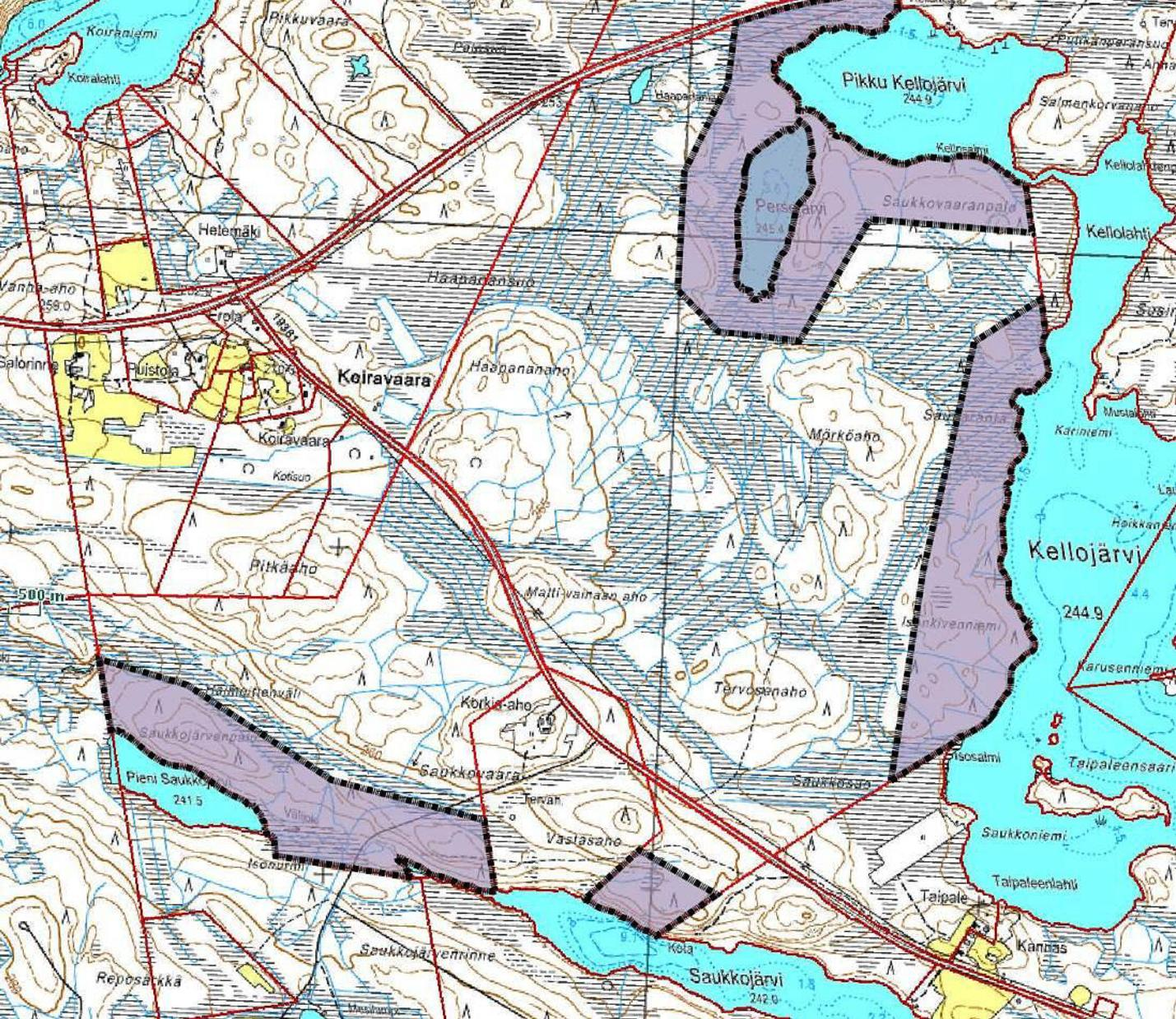 14 Kellojärven ranta-asemakaava Kaavoitustyön tarkoituksena on laatia tavanomainen, omarantainen ranta-asemakaava.